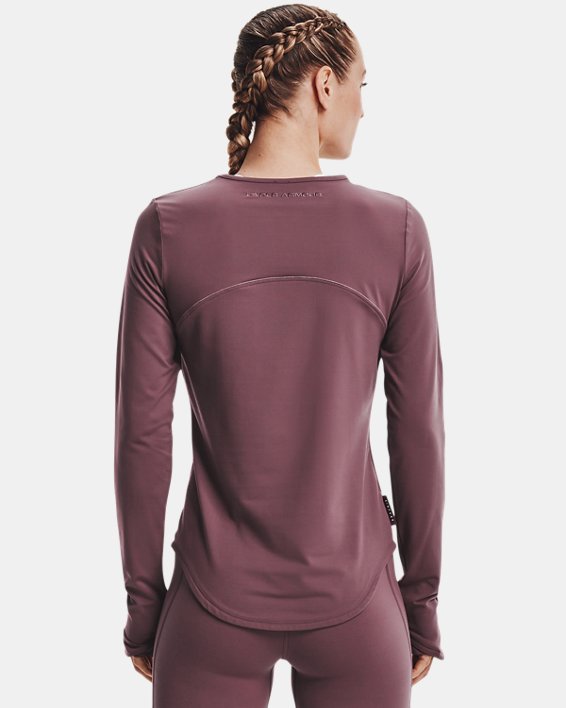 Camiseta de manga larga UA HydraFuse para mujer, Purple, pdpMainDesktop image number 1